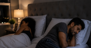 What It Means When Your Partner Sleeps on the Edge of the Bed