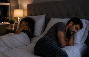 What It Means When Your Partner Sleeps on the Edge of the Bed