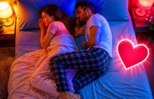 What It Means When Your Partner Sleeps With One Leg Over Yours